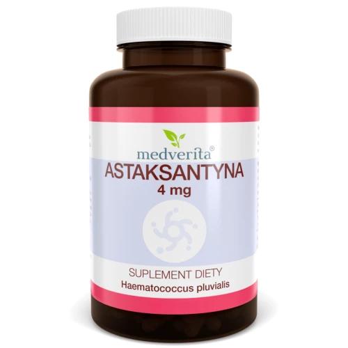 Medverita - Astaksantyna 4 mg - 60 kapsułek